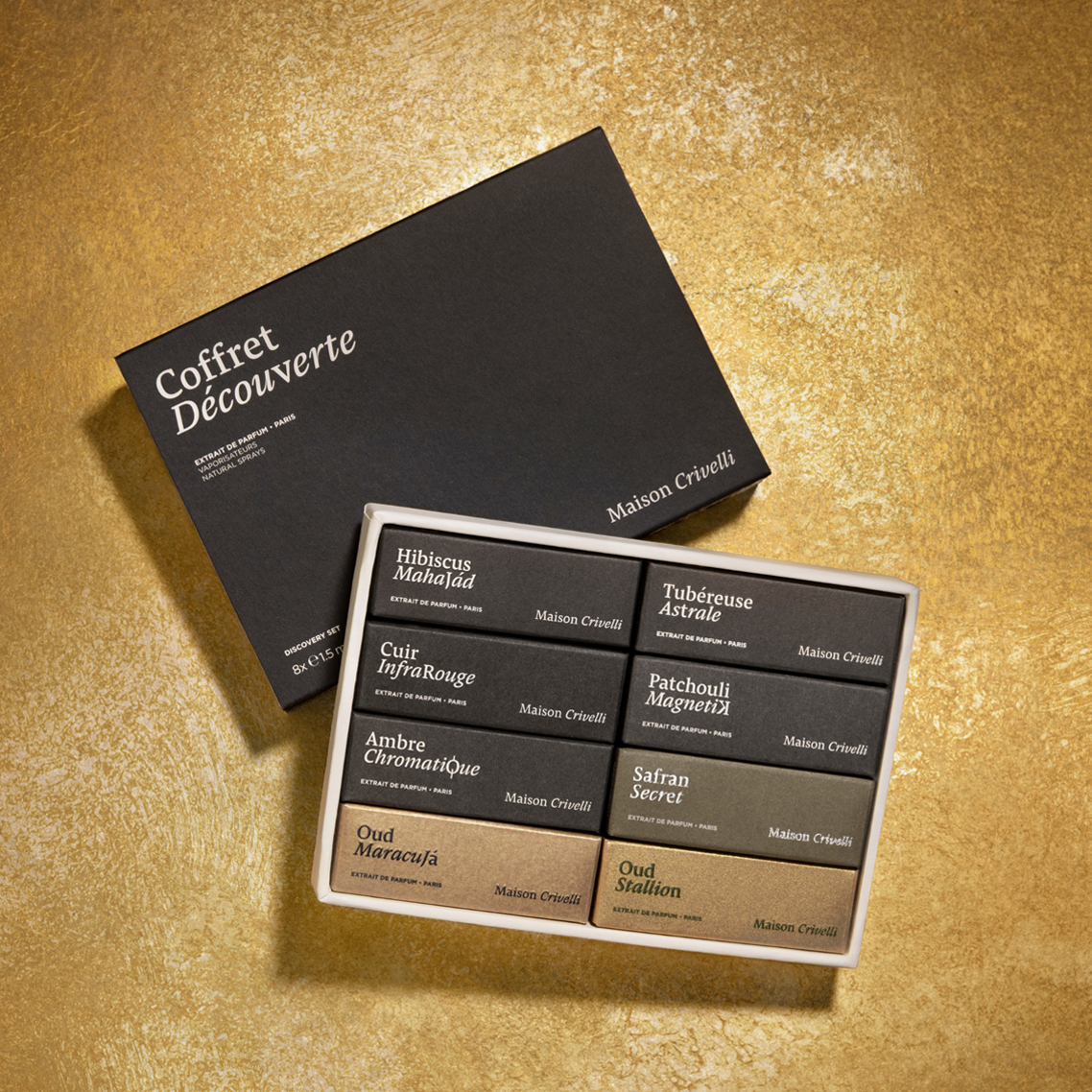 Discovery set Extraits de Parfum 8 x 1.5mL