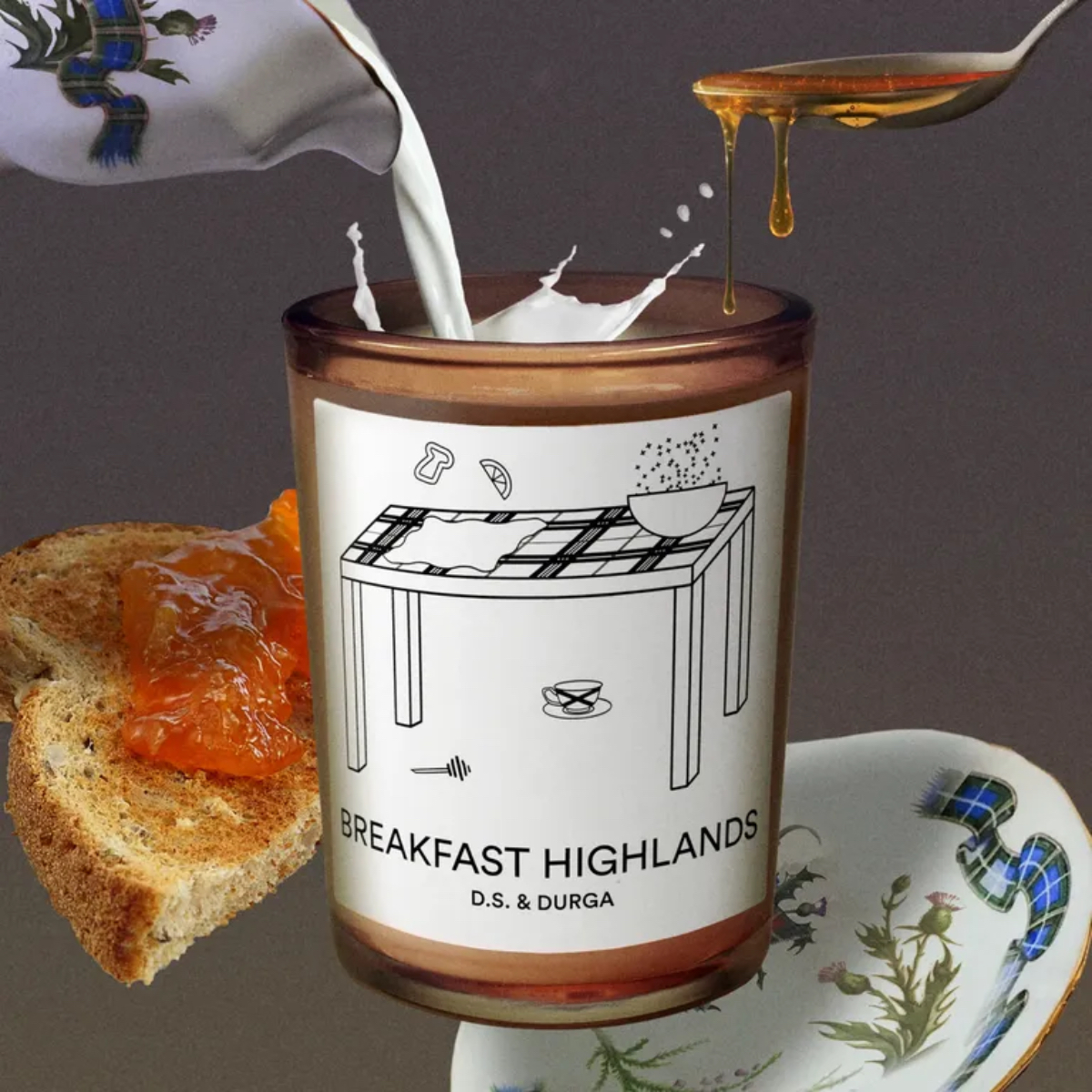 Breakfast Highlands Candle