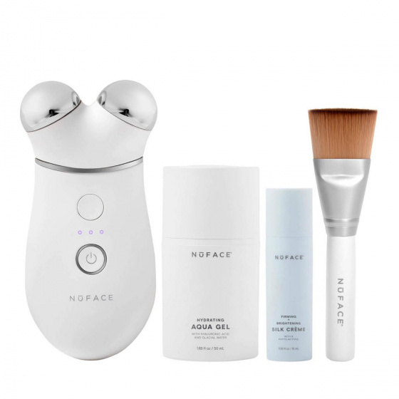 NuFace Trinity+ kit vit i gruppen Hudvård / Teknologi hos COW parfymeri AB (101348)