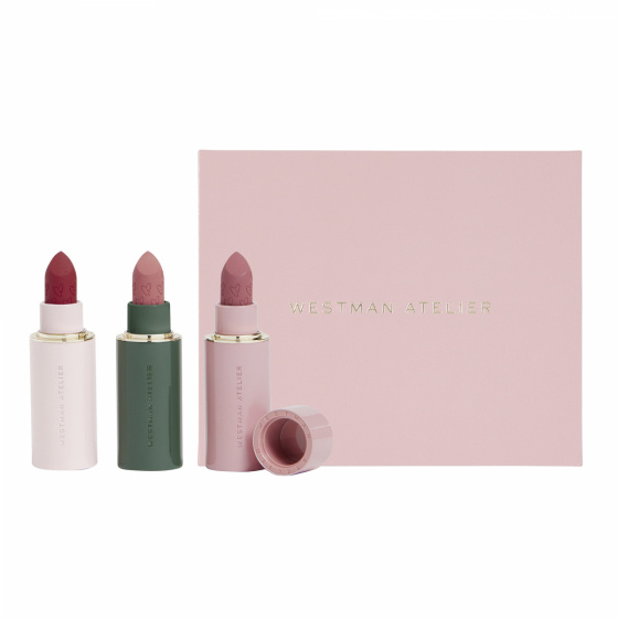 Lip Suede Matte Lipstick Trio i gruppen Make Up / Läppar hos COW parfymeri AB (101552)