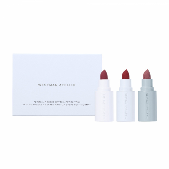 Petite Lip Suede Matte Lipstick Trio i gruppen Make Up / Paletter hos COW parfymeri AB (101918)
