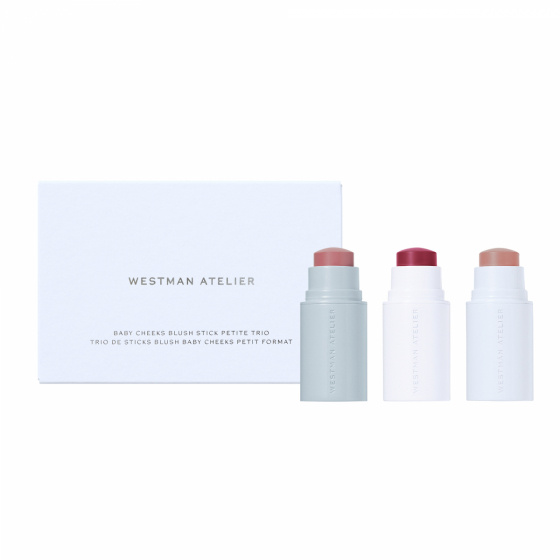 Petite Baby Cheeks Blush Stick Trio i gruppen Make Up / Paletter hos COW parfymeri AB (101919)