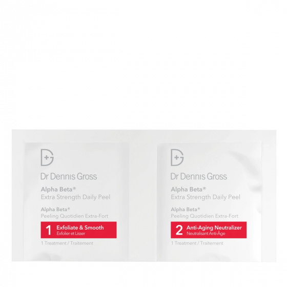 Alpha Beta Daily Face Peel Extra Strength Formula 2 steps- Packettes 5 pk i gruppen Hudvård / Travel Size hos COW parfymeri AB (545210)