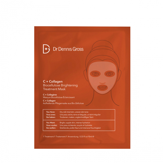 C+ Collagen Biocellulose Brightening Treatment Mask in the group Skincare / Masks at COW parfymeri AB (569410)