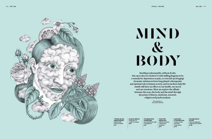 NEZ Magazine #6 Mind and Body i gruppen Doft / Böcker/Tidskrift hos COW parfymeri AB (100403)