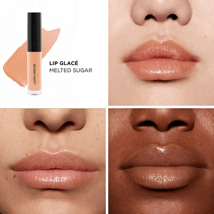 Lip Glacé Hydrating Balm Gloss, 310 Melted Sugar i gruppen Make Up / Läppar hos COW parfymeri AB (100871-6062)
