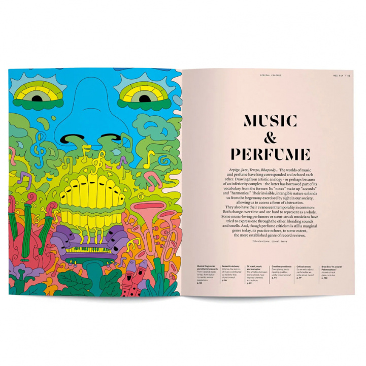 NEZ Magazine #14 Music & Perfume i gruppen Doft / Böcker/Tidskrift hos COW parfymeri AB (101090)