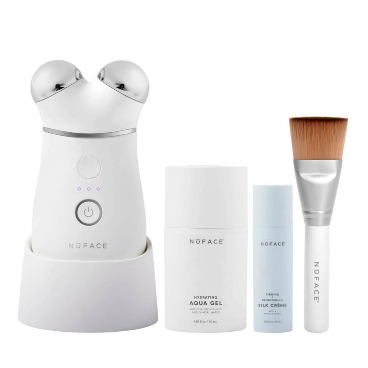 NuFace Trinity+ kit vit i gruppen Hudvård / Teknologi hos COW parfymeri AB (101348)