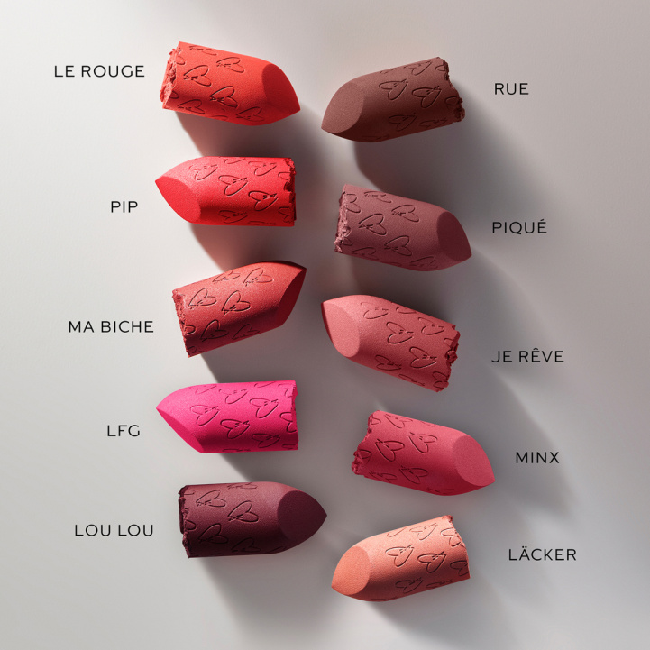 Lip Suede Matte Lipstick, Le Rouge i gruppen Make Up / Läppar hos COW parfymeri AB (101394-6576)