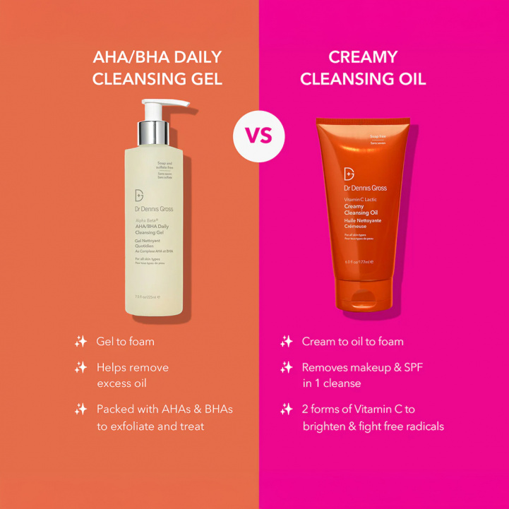 Vitamin C Lactic Creamy Cleansing Oil i gruppen Hudvård / Rengöring hos COW parfymeri AB (101592)