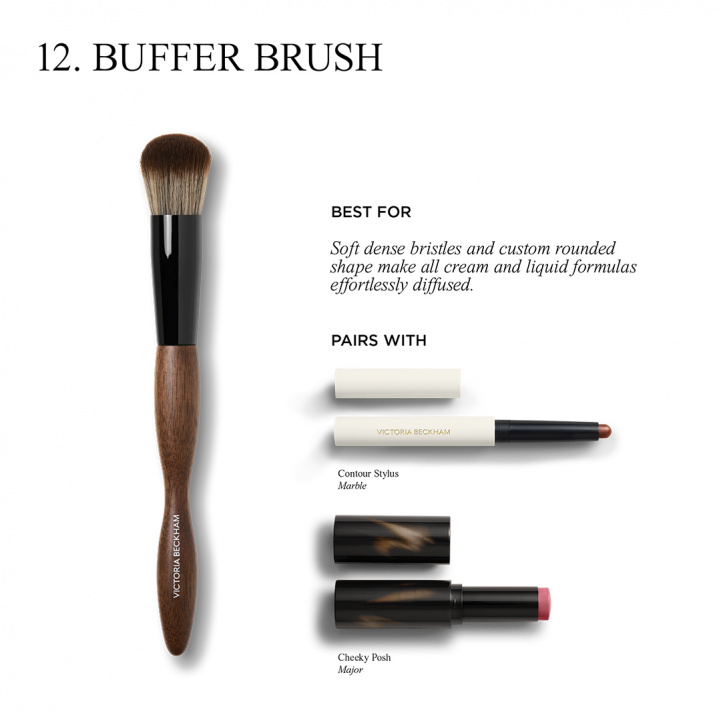 12. Buffer Brush i gruppen Penslar och Redskap / Penslar hos COW parfymeri AB (101698)