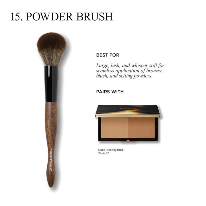 15. Powder Brush i gruppen Penslar och Redskap / Penslar hos COW parfymeri AB (101703)