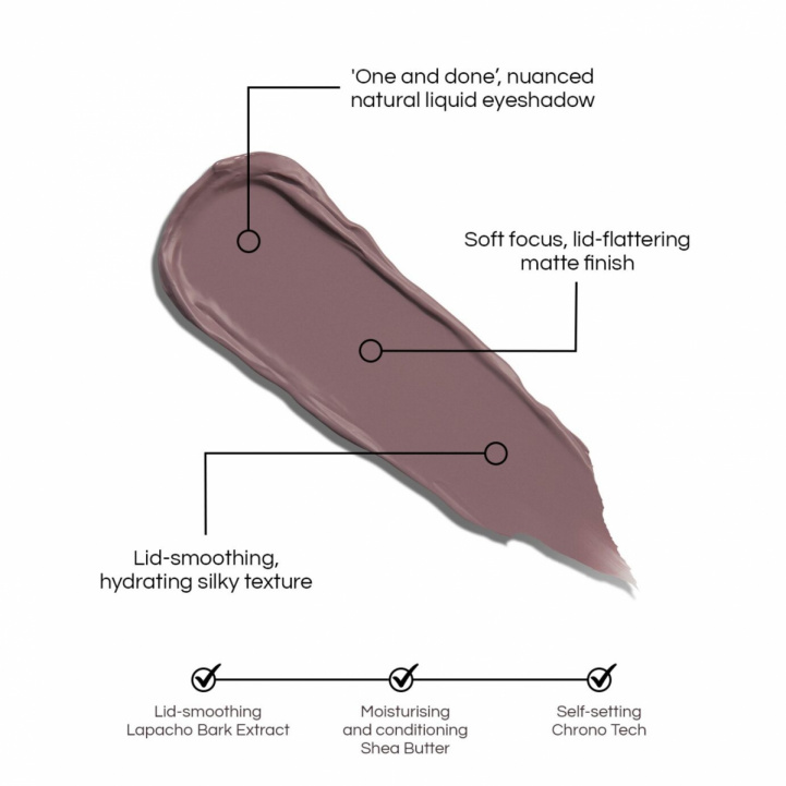 Liquid Silk Eyeshadow, Maude i gruppen Make Up hos COW parfymeri AB (101897-7290)