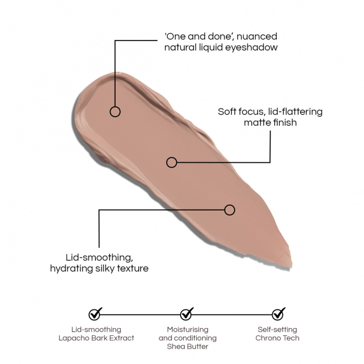 Liquid Silk Eyeshadow, Paige i gruppen Make Up hos COW parfymeri AB (101897-7291)