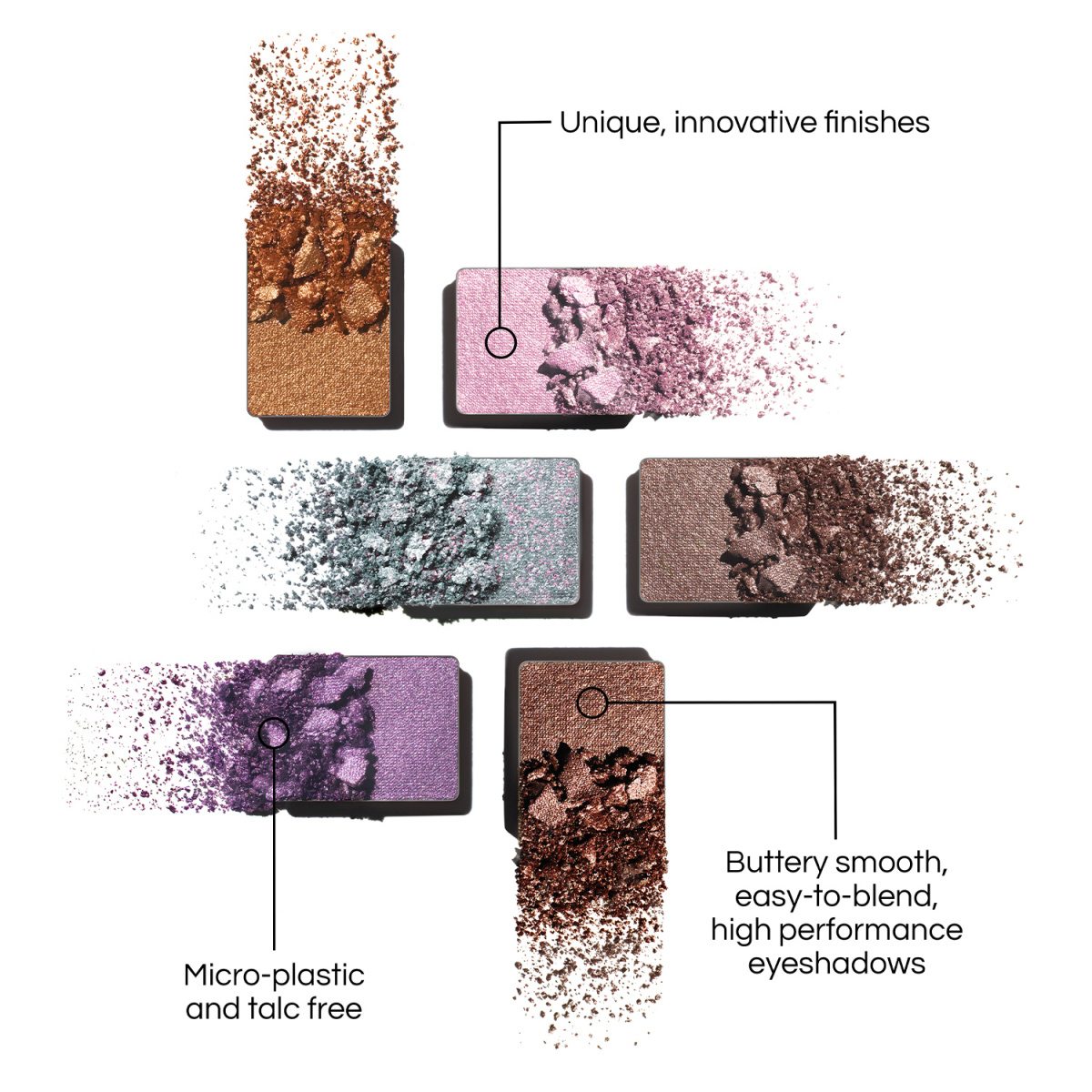 Buy Lisa Eldridge - Eye Shadow Palette, Betty - Cow Parfymeri