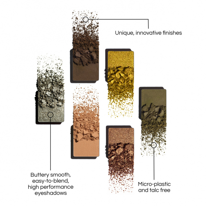 Eye Shadow Palette, Desert Gleam i gruppen Make Up hos COW parfymeri AB (101901-7334)