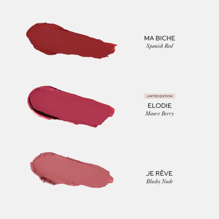 Petite Lip Suede Matte Lipstick Trio i gruppen Make Up / Paletter hos COW parfymeri AB (101918)