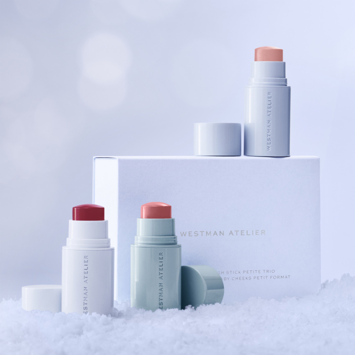 Petite Baby Cheeks Blush Stick Trio i gruppen Make Up / Paletter hos COW parfymeri AB (101919)