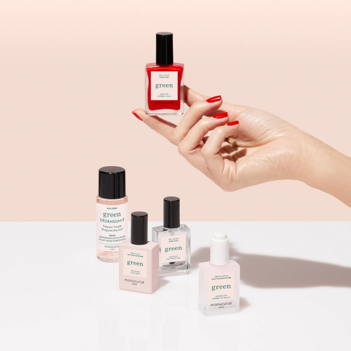 Manucurist System Green - Poppy Red in the group Make Up / Nails at COW parfymeri AB (101923)