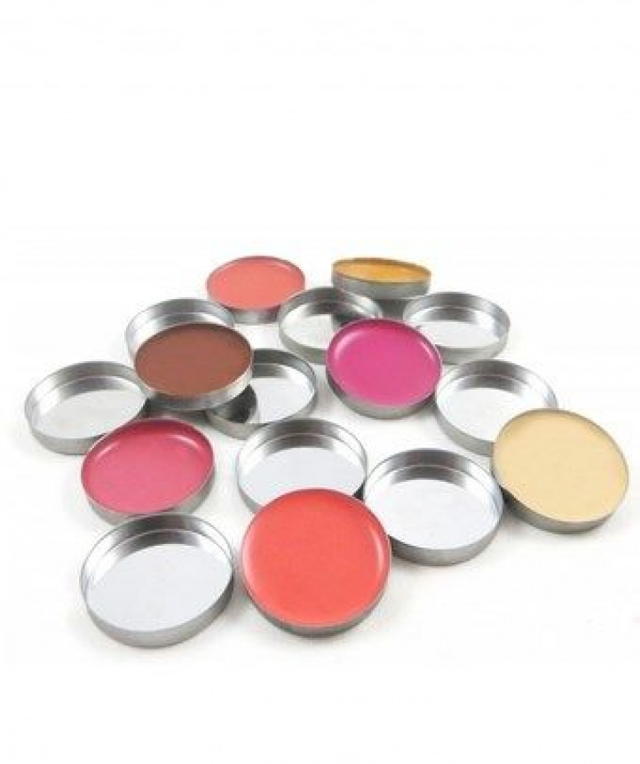 10-pc round metal pans in the group Tools and Brushes at COW parfymeri AB (33712)