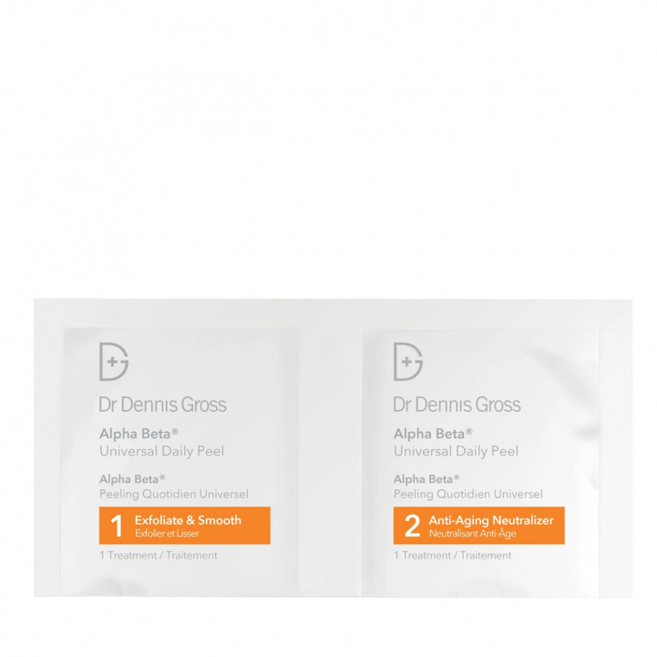 Alpha Beta® Daily Face Peel Universal 2 steps- Packettes 30 pk i gruppen Hudvård / Gift guide - hudvård hos COW parfymeri AB (41002)