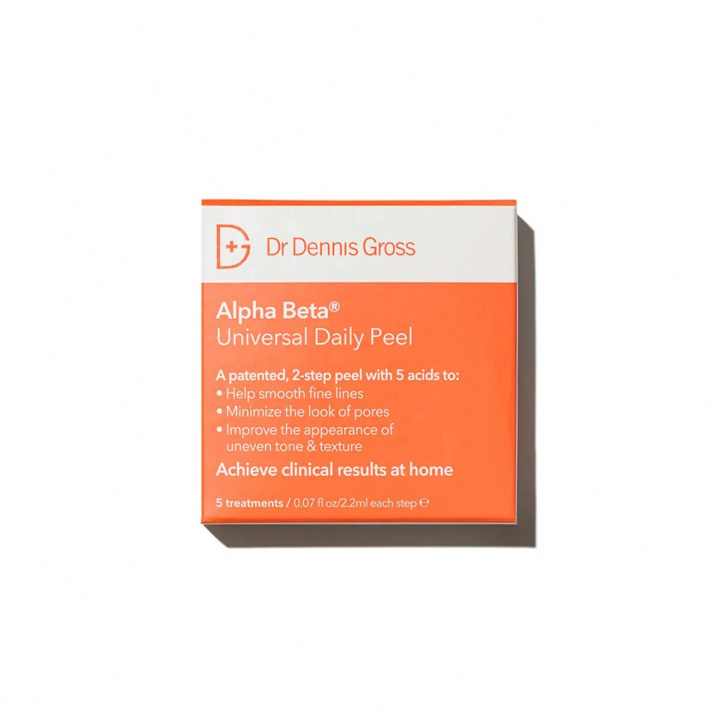 Alpha Beta Daily face Peel Universal 2 steps – Packettes 5 pk i gruppen Hudvård / Travel Size hos COW parfymeri AB (542310)