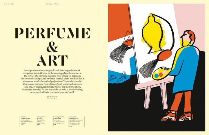 Nez Magazine #04 Art and Perfume i gruppen Doft / Böcker/Tidskrift hos COW parfymeri AB (555-04)