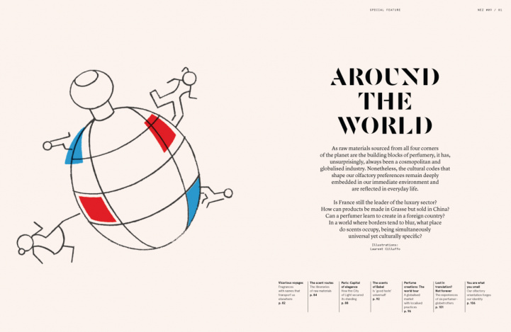 NEZ Magazine # 9 Around the World i gruppen Doft / Böcker/Tidskrift hos COW parfymeri AB (9)