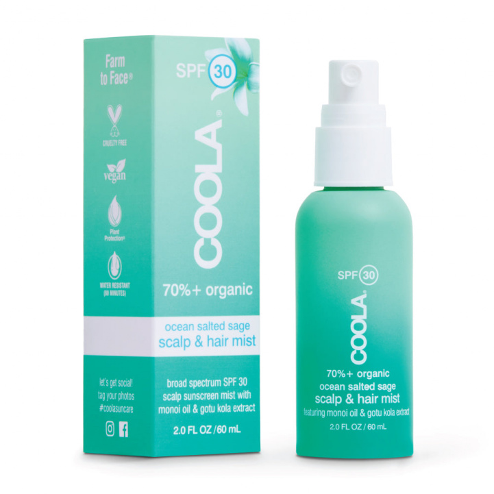 Scalp & Hair Mist Organic Sunscreen SPF 30 i gruppen Kropp och Bad / Solskydd hos COW parfymeri AB (CL10443)