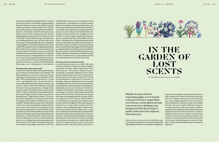 Nez Magazine #05 Natural vs. Synthetic in the group Fragrance / Books/Magazines at COW parfymeri AB (Nez5)